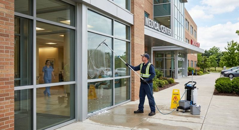 Hospital Window Washing in Baltimore, MD