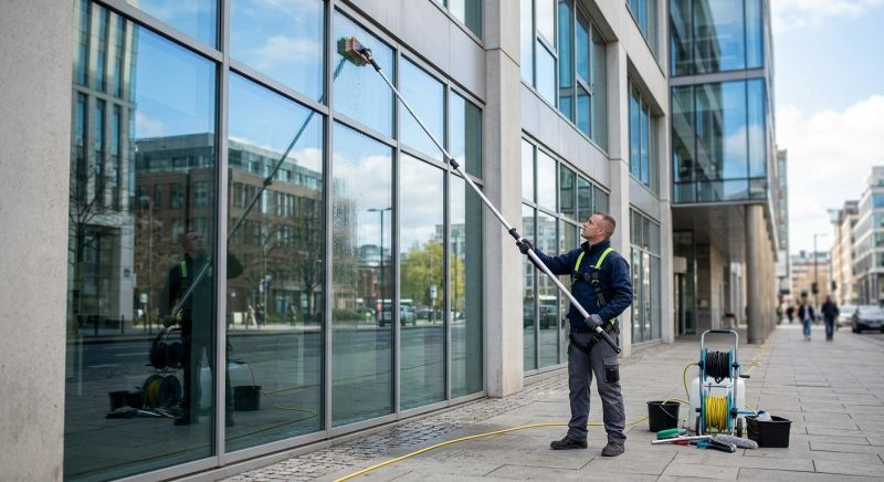 Office Building Window Washing in Vancouver, WA