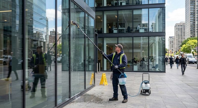 Office Building Window Washing in Newark, DE