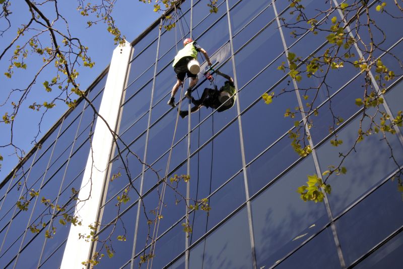 Office Building Window Washing