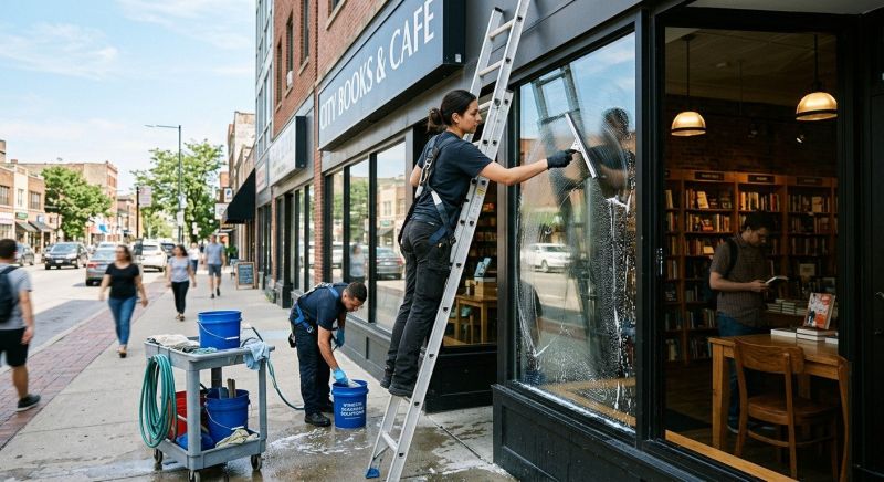 Storefront Window Cleaning in Denver, CO